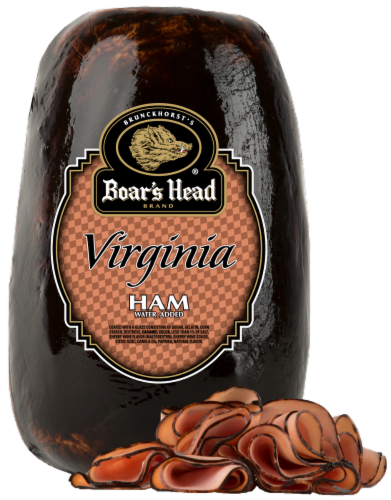 Boar's Head® Virginia Ham Fresh Sliced Deli Meat Perspective: front