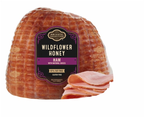 Private Selection™ Grab & Go Honey Ham Fresh Sliced Deli Meat Perspective: front