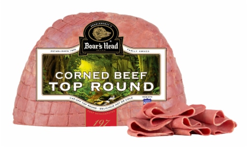 Boar’s Head Top Round Corned Beef Fresh Sliced Deli Meat