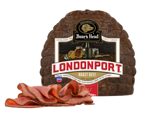 Boar’s Head London Port Roast Beef Fresh Sliced Deli Meat