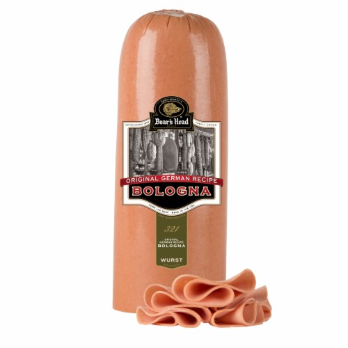 Boar's Head German Bologna Fresh Sliced Deli Meat Perspective: front