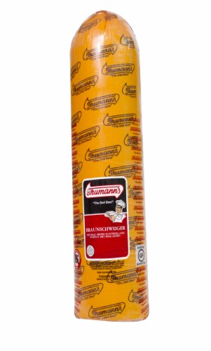 Thurmann's Liverwurst Fresh Sliced Deli Meat Perspective: front