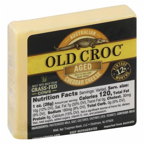 Old Croc Aged Cheddar Bulk Cheese