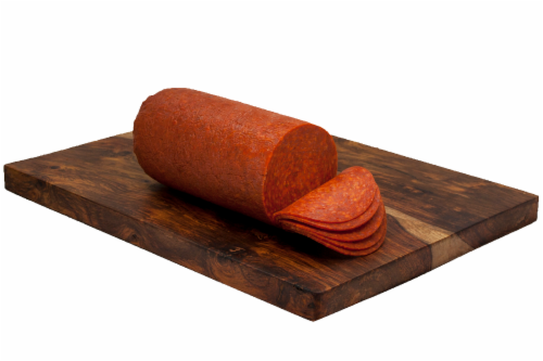 Private Selection™ Grab & Go Old World Pepperoni Fresh Sliced Deli Meat Perspective: front