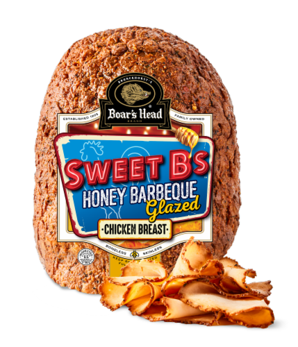 Boar’s Head® Sweet B’s™ Honey Barbeque Glazed Chicken Breast Perspective: front