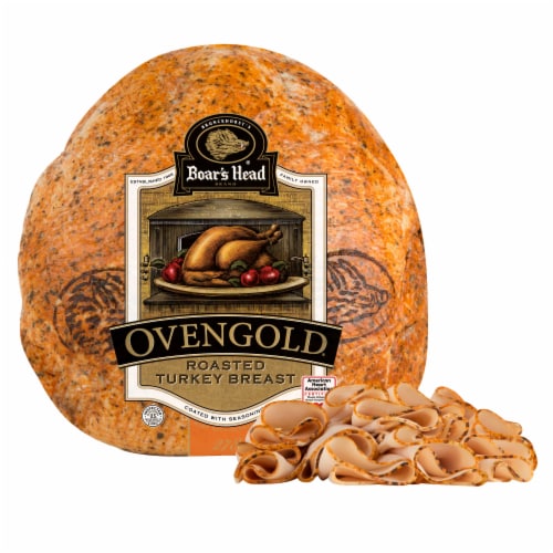Boar's Head Ovengold Roasted Turkey Breast Perspective: front