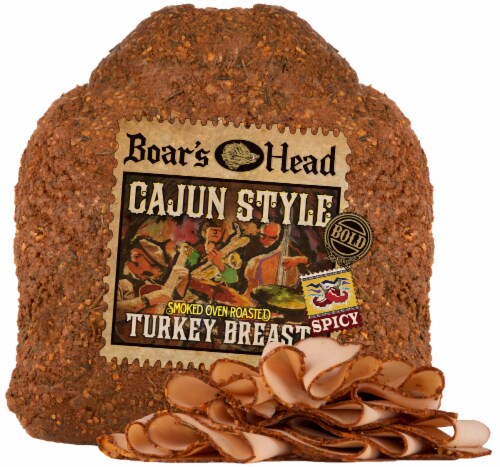 Boar’s Head Cajun Style Smoked Oven Roasted Turkey Fresh Sliced Deli Meat