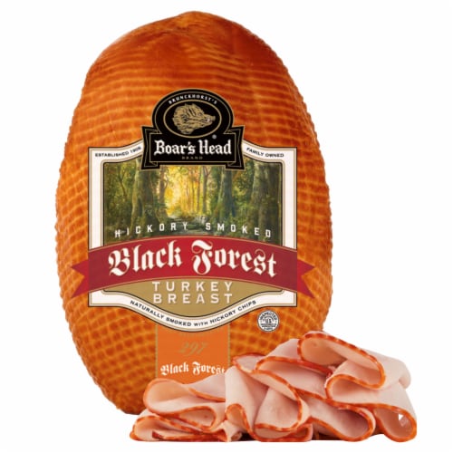 Boar’s Head Black Forest Hickory Smoked Turkey Fresh Sliced Deli Meat