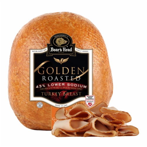 Boar’s Head Golden Catering Style Oven Roasted Turkey Fresh Sliced Deli Meat