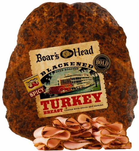 Boar’s Head Bold Blackened Turkey Fresh Sliced Deli Meat