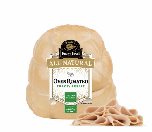 Boar's Head Simplicity® All Natural Roasted Turkey Fresh Sliced Deli Meat Perspective: front