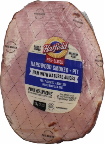 Hatfield® Pre-Sliced Boneless Pit Ham Perspective: front