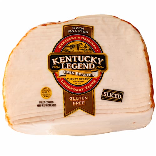Kentucky Legend Sliced Oven Roasted Turkey Breast Perspective: front