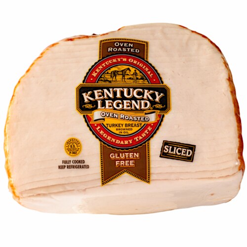 Kentucky Legend Sliced Oven Roasted Turkey Breast Perspective: front
