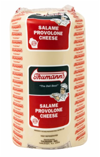 Thumann's® Provolone Cheese Fresh Sliced Deli Cheese Perspective: front