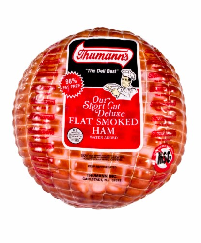 Thuman's Tavern Ham Fresh Sliced Deli Meat Perspective: front