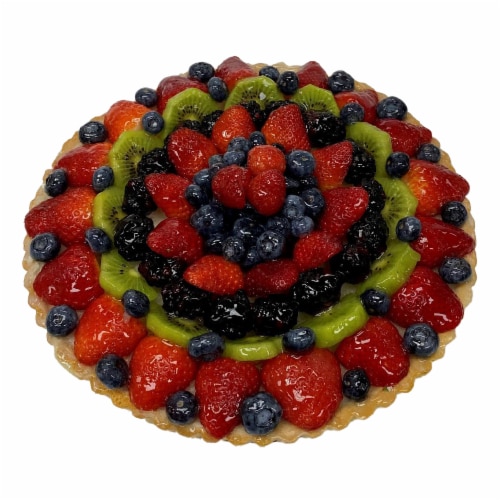 Harris Teeter Fresh Foods Market Large Fresh Fruit Tart Perspective: front