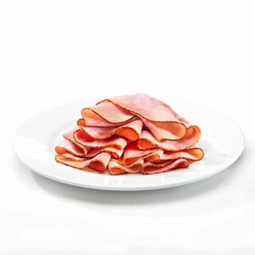 Grab & Go Eckrich Deli Virginia Baked Ham Fresh Sliced Deli Meat Perspective: front