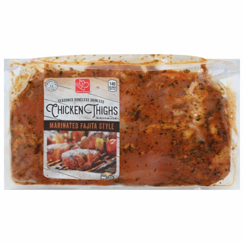 Harris Teeter Fresh Chicken Fajita Thighs Perspective: front