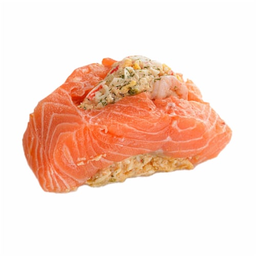 Harris Teeter Crab Stuffed Salmon, 1 lb - King Soopers