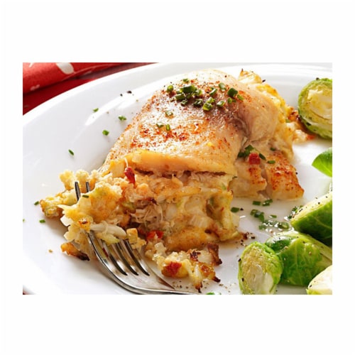 Crab Stuffed Tilapia Perspective: front