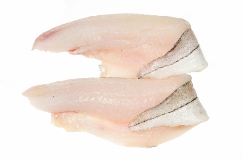 Fresh Haddock Fillet Skins Perspective: front
