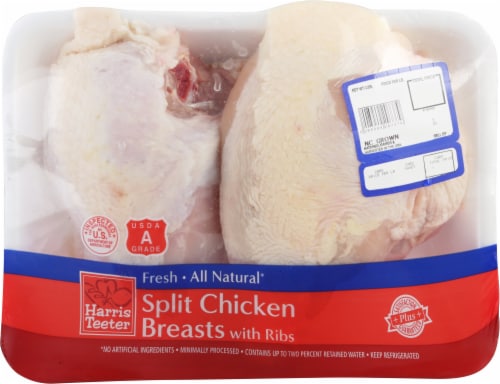 Harris Teeter Split Chicken Breast Perspective: front