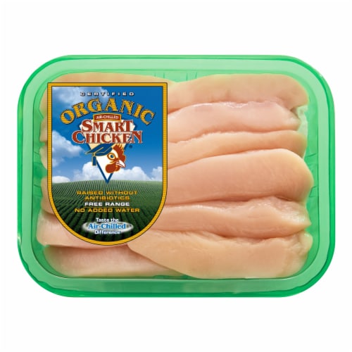 Smart Chicken® Organic Boneless Chicken Breast Tenders Perspective: front