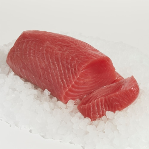 Wild Caught Ahi Tuna Steak Perspective: front