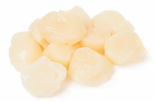 Harris Teeter U-10 Sea Scallops Perspective: front