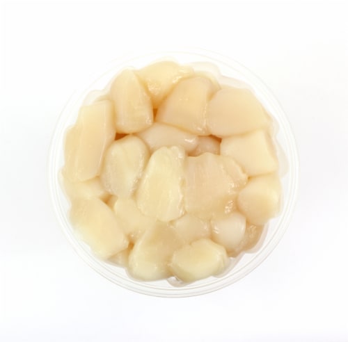 Wild Caught Bay Scallops Perspective: front