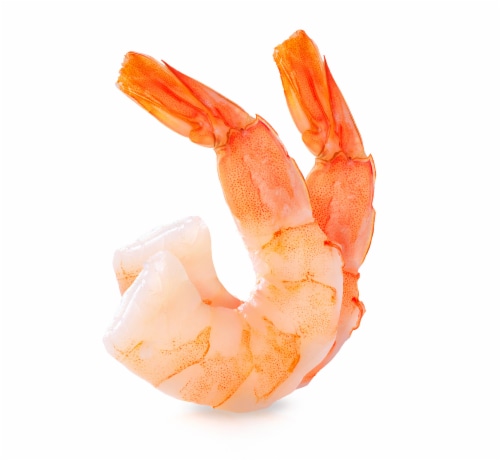 Cooked Tail-On Shrimp 08/12 Perspective: front