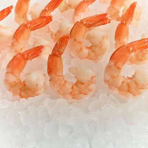 Kroger Cooked Cocktail Shrimp Perspective: front