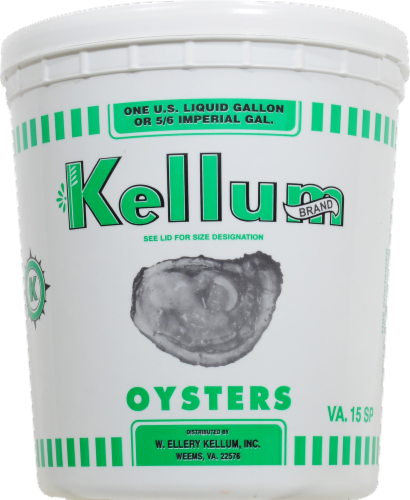 Kellum Freshly Shucked Oysters Selects Perspective: front