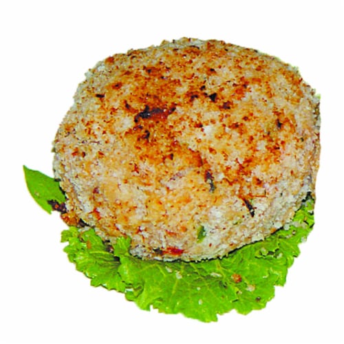 Charleston Style Crabcake Perspective: front