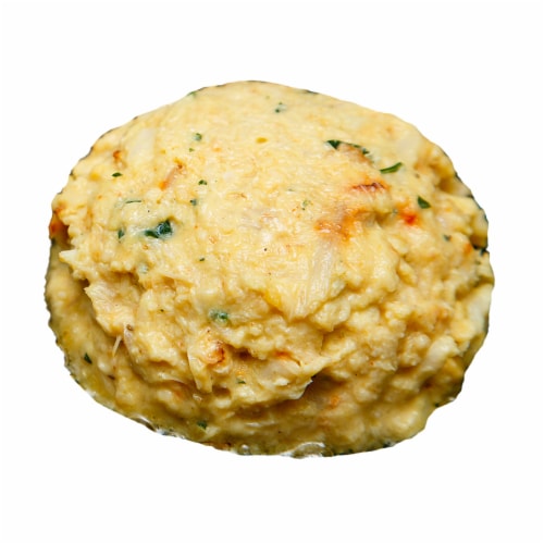 Harris Teeter Signature Lump Crab Cake Perspective: front