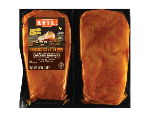 AdapTable Meals Fresh Chicken BBQ Breast Perspective: front
