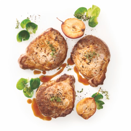 Boneless Pork Chops Perspective: front