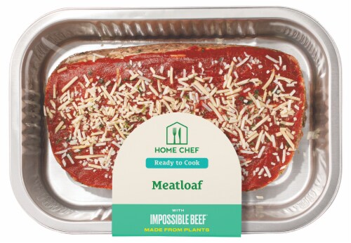 Home Chef Ready To Cook Impossible Meatloaf Perspective: front