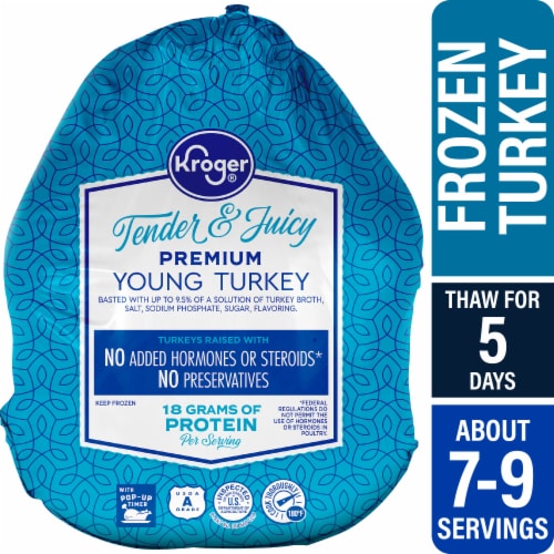 Signature Farms Whole Turkey Frozen - Weight Between 16-20 Lb - Vons