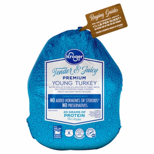 Kroger® Whole Frozen Turkey (10-14 lb) (Limit 1 at Sale Price) Perspective: front