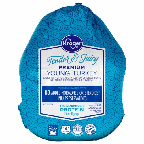 Kroger® Whole Frozen Turkey Without Gravy (24-28 lb), 24-28 lb - Jay C ...