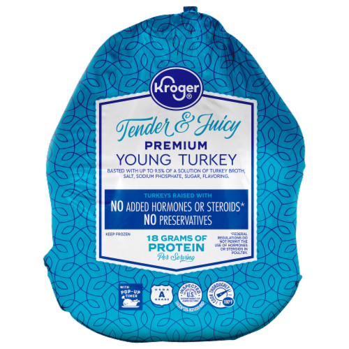 Kroger® Tender & Juicy Premium Young Turkey (20-24 lbs) Perspective: front