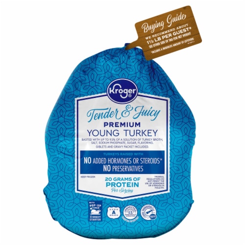Kroger® Whole Frozen Turkey (2025 lb), 2025 lb Kroger