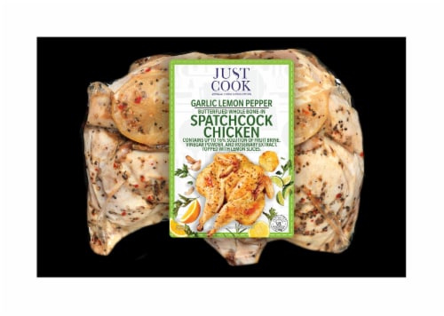 Just Cook Fresh Chicken Lemon Garlic Pepper Perspective: front