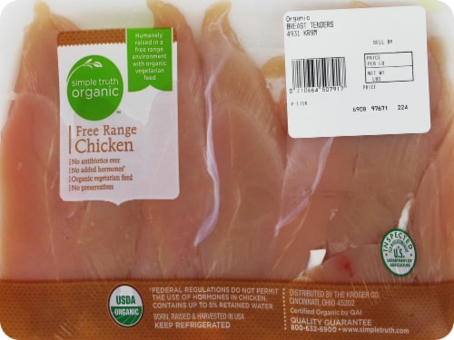 Simple Truth Organic Chicken Tenders 1 Lb Ralphs