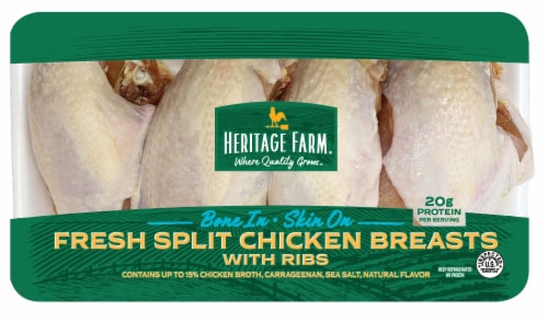 Organic Bone In Split Chicken Breast at Whole Foods Market