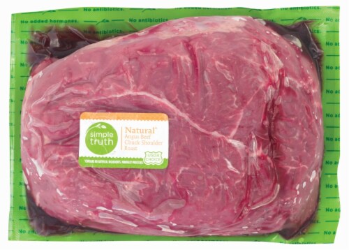 Simple Truth™ Natural Angus Beef Chuck Shoulder Roast (1 Roast) Perspective: front