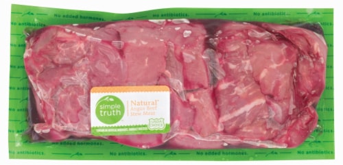 Simple Truth™ Natural Angus Beef Stew Meat Perspective: front