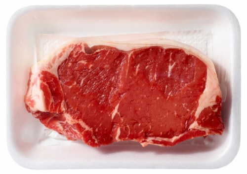 Beef Choice Boneless New York Strip Steak, 1 lb - Baker’s